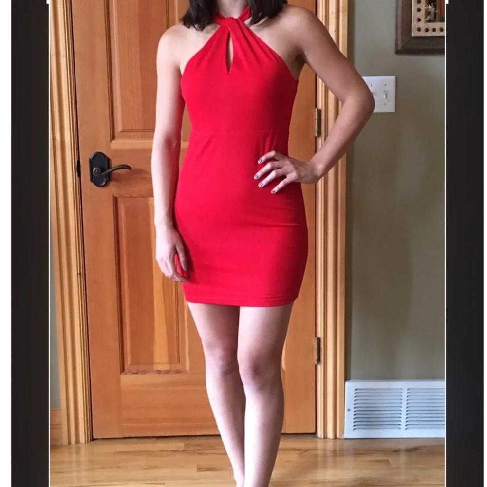 Forever 21 Red Mini Dress